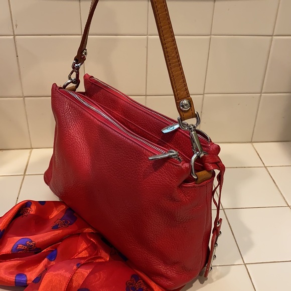 ValentinA purse bag leather, 11x7x3” - Picture 12 of 17